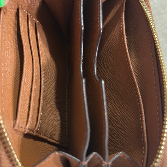 Michael Kors Tan Wristlet with Gold Accents - Picture 7 of 7